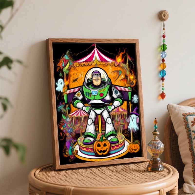 Disney Buzz Lightyear Oil Paint Hand Painting Art Kit. Home Decor Gift