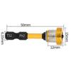 5Pcs Magnetlc Collar Positioning Screwdriver Bits Hex 50mm Plasterboard Locating Screws Alloy Steel Gypsum Board Screw Bits