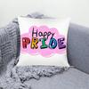 Rainbow Lgbt Pillow Case Cushion Cover Soft Cute Throw Pillow Case For Car Sofa Pillowcase Polyester With Zipper