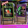Luminous Fluorescent Blackboard for Night Market & Street Stall Advertising