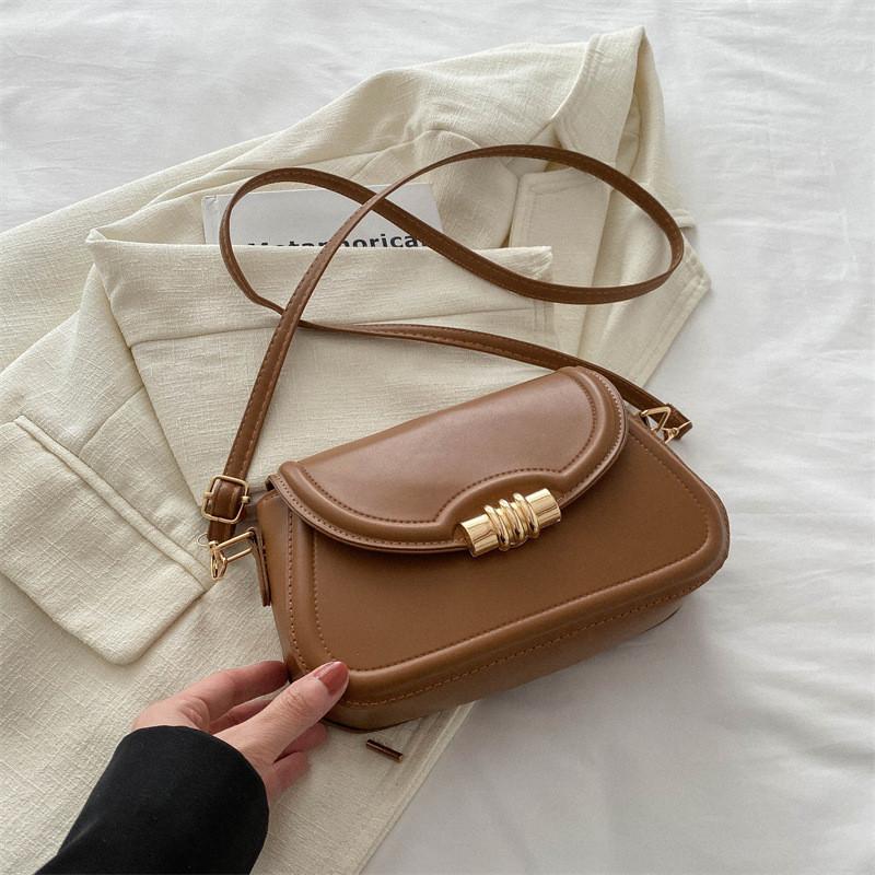 Stylish Spring Summer Women's Shoulder Bag Elegant Pu Small Square Handbag For Everyday Use