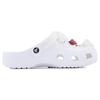 Crocs Classic clog Lace Puppy SDS EVA Stylish and Versatile Hole Shoes Unisex White