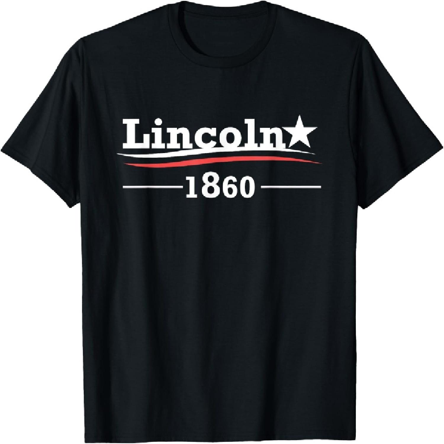 Президент Авраам Линкольн Кампания Честный Эйб Подарочная Футболка XXXXXL разноцветный