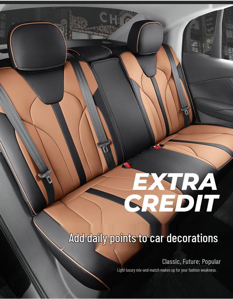2025 Hongqi EQM5 Breathable Full Coverage Car Seat Covers, Special Fit for Model 610km PLUS.