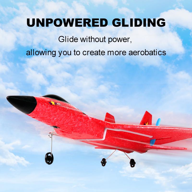 Children Remote Control Plane F22 Glider EPP Foam Fixed Wing Electric Toy Sea land And Air Remote Control Plane Toy Gift