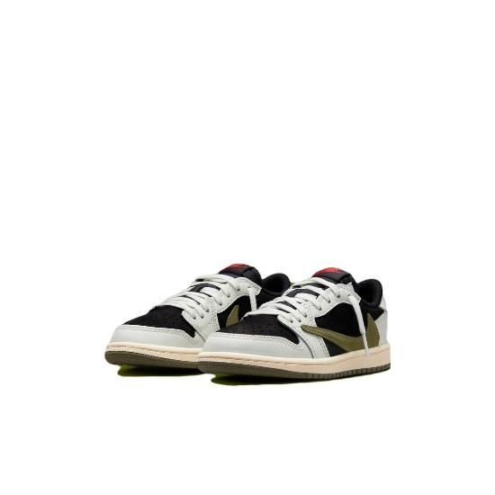 

Air Jordan Travis Scott x Air Jordan 1 Retro Low OG PS Оливковый DZ5909-106 EU 28 разноцветный