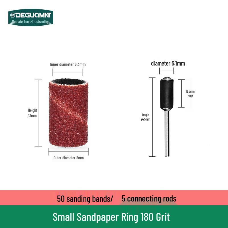Electric Grinder Sandpaper Ring for Wood, Metal, Nail Art, Rust Removal, and Polishing