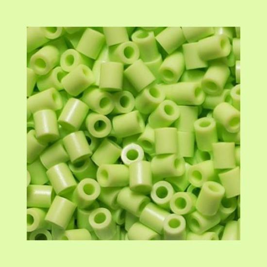 Green color 5mm 1000PCS Pixel Art YantJouet Hama Beads for Kids Iron Fuse Beads diy Puzzles Gift Children Toy