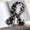 Print Flower Small Scarf For Women Handle Bag Ribbons  Fashion Head Scarf Small Long Skinny Scarves  Headbands
