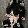 20cm Black Cat Butler Cotton Jacket Hoodie Outfit for Dolls - Free Shipping