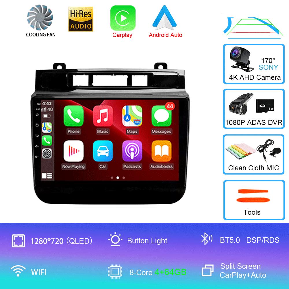 Android 14 For Volkswagen Touareg FL NF 2010 - 2018 Car Radio Multimedia Video Player Navigation stereo GPS No 2din 2 din dvd