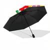 1pc Cat Flowers Automatic Opening/Closing Folding Umbrella with 8 Ribs, Portable Sunshade Umbrella Birthday and Holidays gifts yy250105107