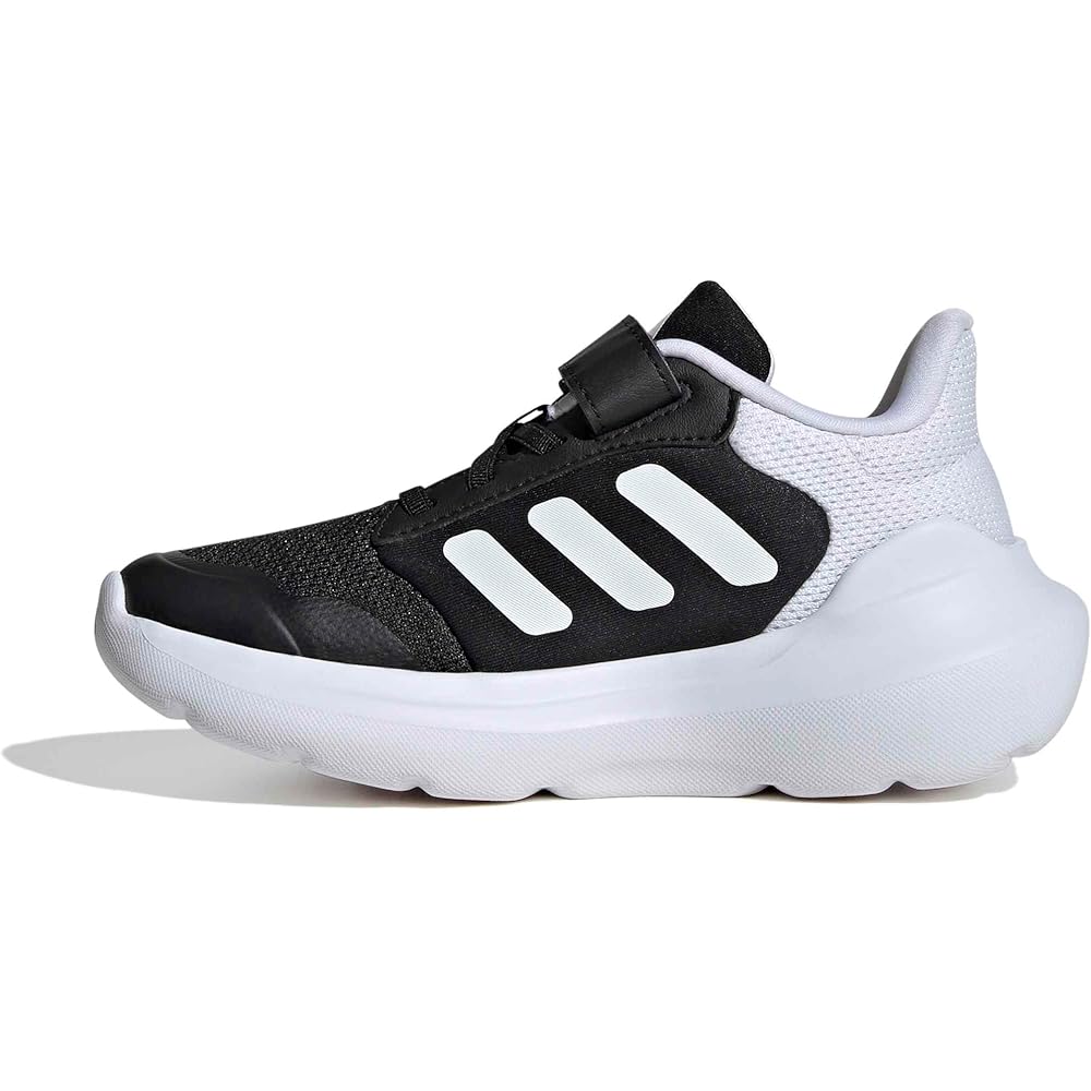 Детские кроссовки Adidas Tensaur Run 3.0 EL C Унисекс Черный/Белый Размер 19.0 см