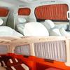 BAIC Weiwang 306 Suede Car Curtains with Eco-Friendly Aluminum Alloy Track for Sun Protection