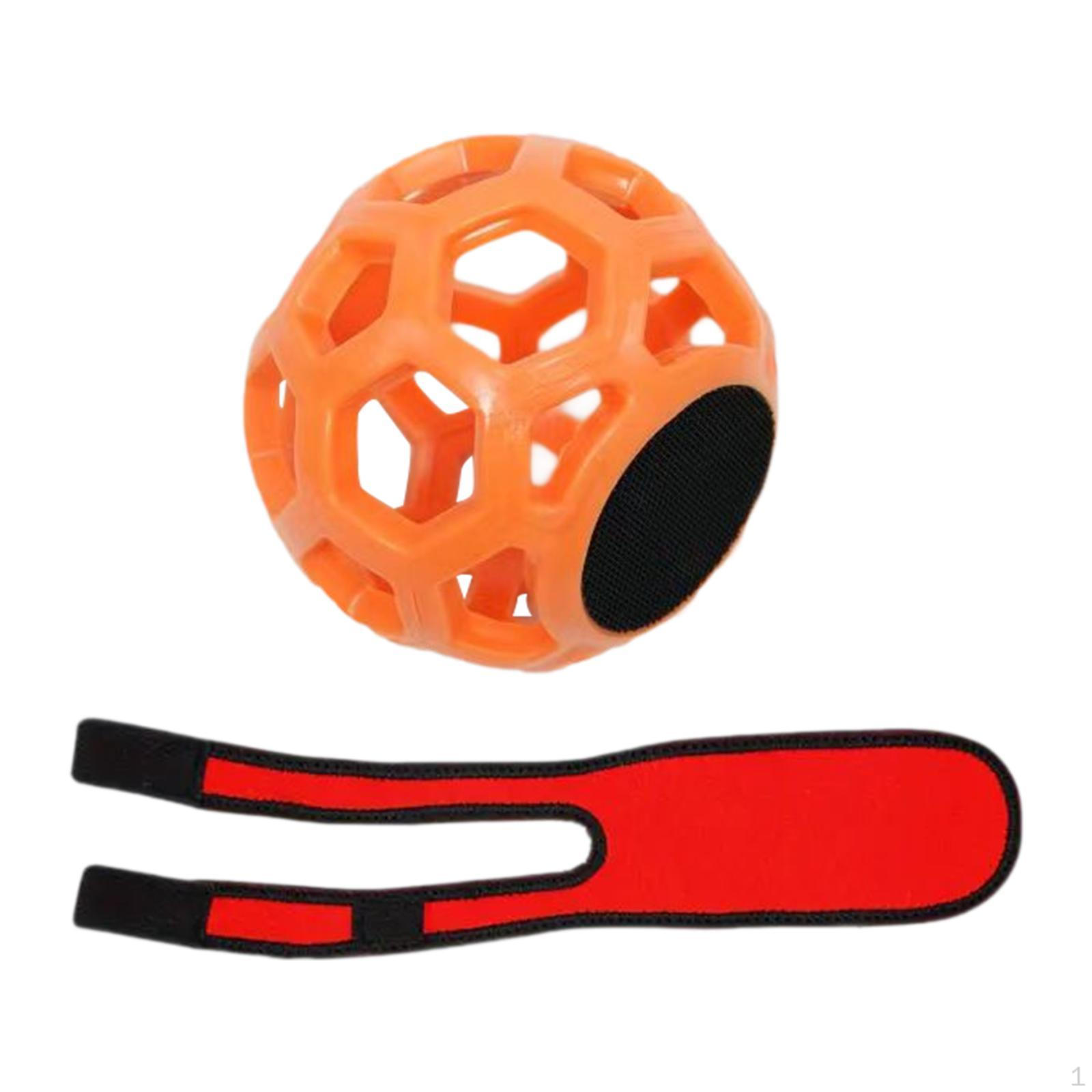 

Golf Swing , Training Aid, Gesture Correction, Portable Ball, Wrist Brace for Men And Orange w 1 Wristband