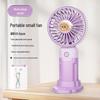 2024 Rechargeable Portable Handheld Desktop Fan with Long Battery Life and USB Charging