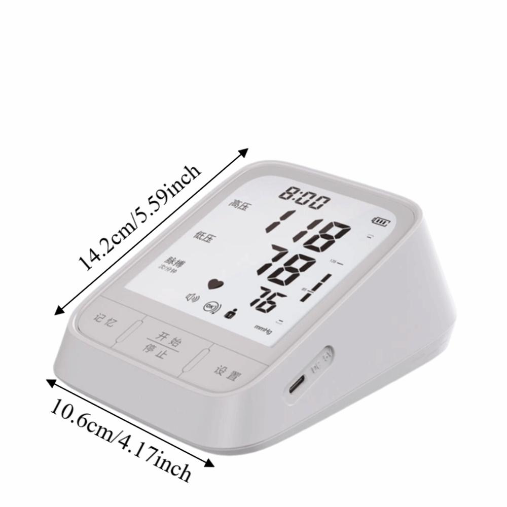 Automatic Digital Blood Pressure Monitor Large Display Upper Arm BP Monitor  Home Health Care