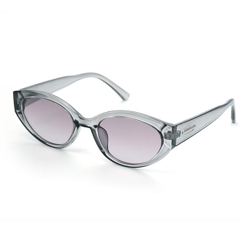 Vintage Personalized Small Oval Frame Sunglasses Unisex High Sense European American Retro Streetwear UV Protection Outdoor Sun Glasses Shades