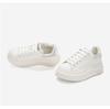 Sweet Cool Color Contrast Little White Shoes
