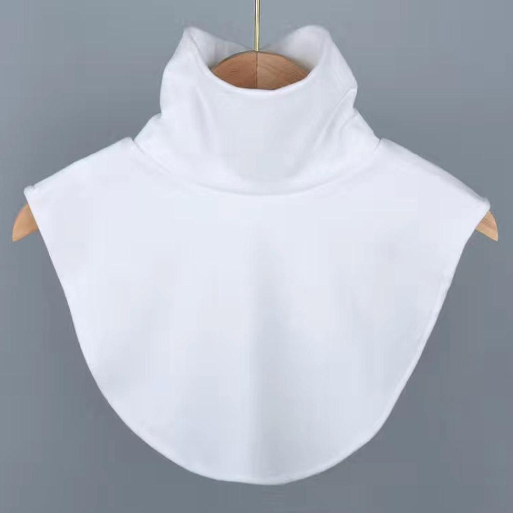 Spring Winter DIY Shirts Collar Patch T-shirts Extended Neckwear Detachable Inner Collar Quality Lapel Turtleneck Neck Warmer