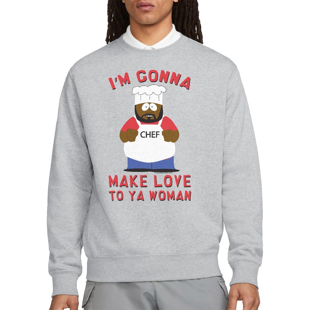 South Park Unisex Adult Make Love Sweatshirt