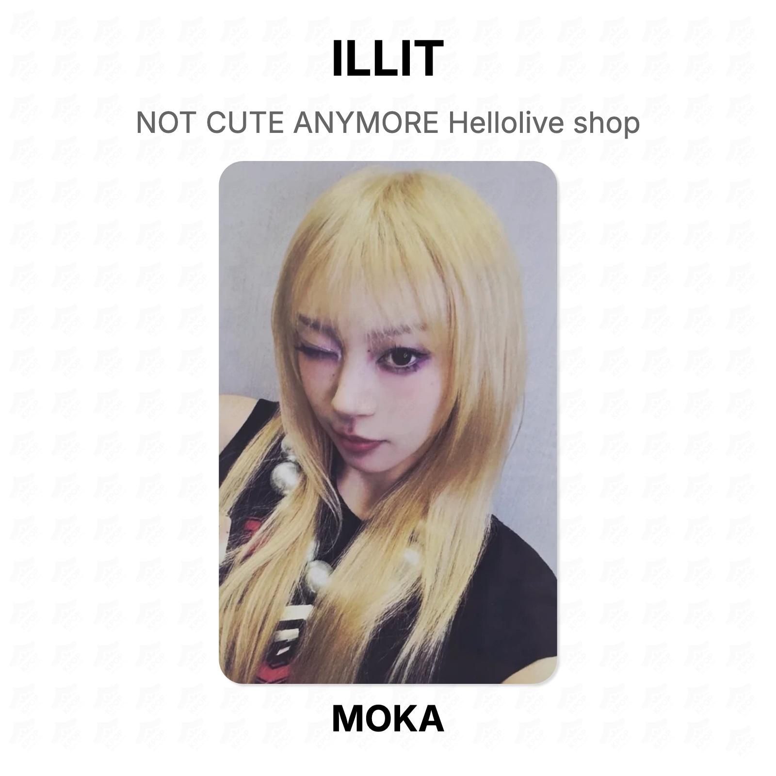 ILLIT NOT CUTE ANYMORE Hellolive shop