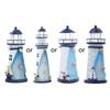 Lighthouse with Color Changing LED Light Battery Powered Lighthouse Lamp Outdoor Decorative for Garden Patio Kids Gift 55KF