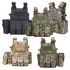 Tactical Combat Vest Outdoor Hunting Camouflage Assault Plate Carrier Molle Vests Military CS Gear  Airsoft Clothes