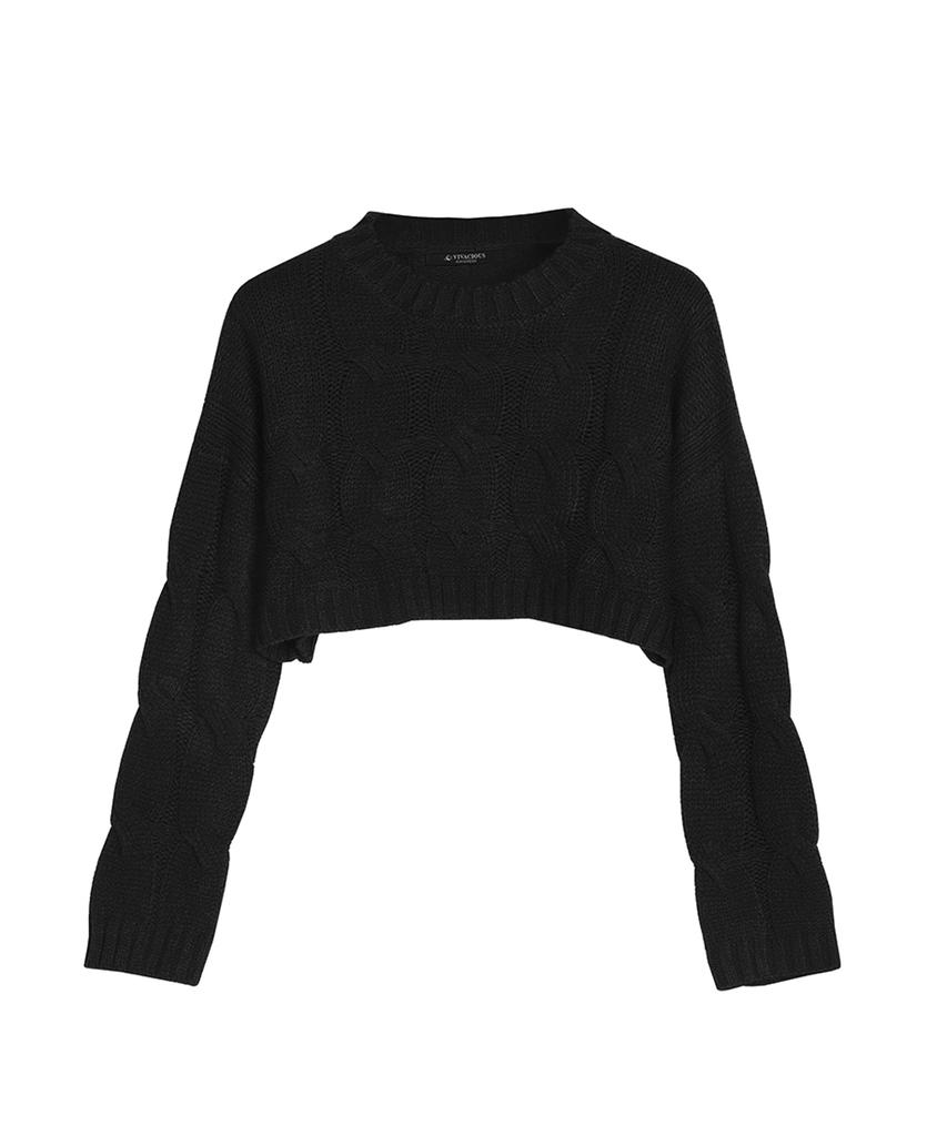 AVANDRESS Twisted Cropped Knit - 6Col