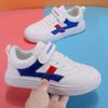 Children's Small White Shoes Boys's Skate New Style Middle Large Girls 'four-season Soft Sole Campus Waterproof