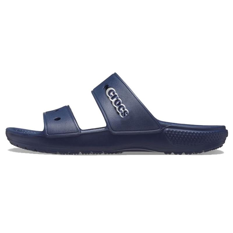 

Crocs Classic Double Band Slide Sandals Navy Unisex 41-42