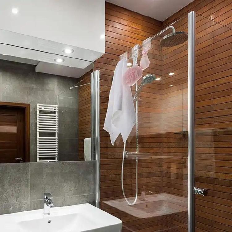 Shower Towel Hook Bathrobe Hanger Practical Door Mounts for Bathrooms and Hotels
