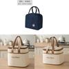 Oxford Cloth Lunch Bag With Insulation For Travel And Work Use