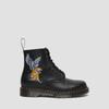 Stiefel Dr. Martens Schwarz 1460 Souvenir Bestickt