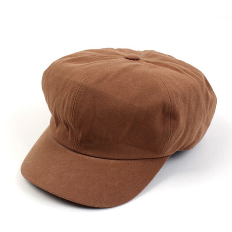 Universal Chemistry Brown Low Washing Newsboy Cap