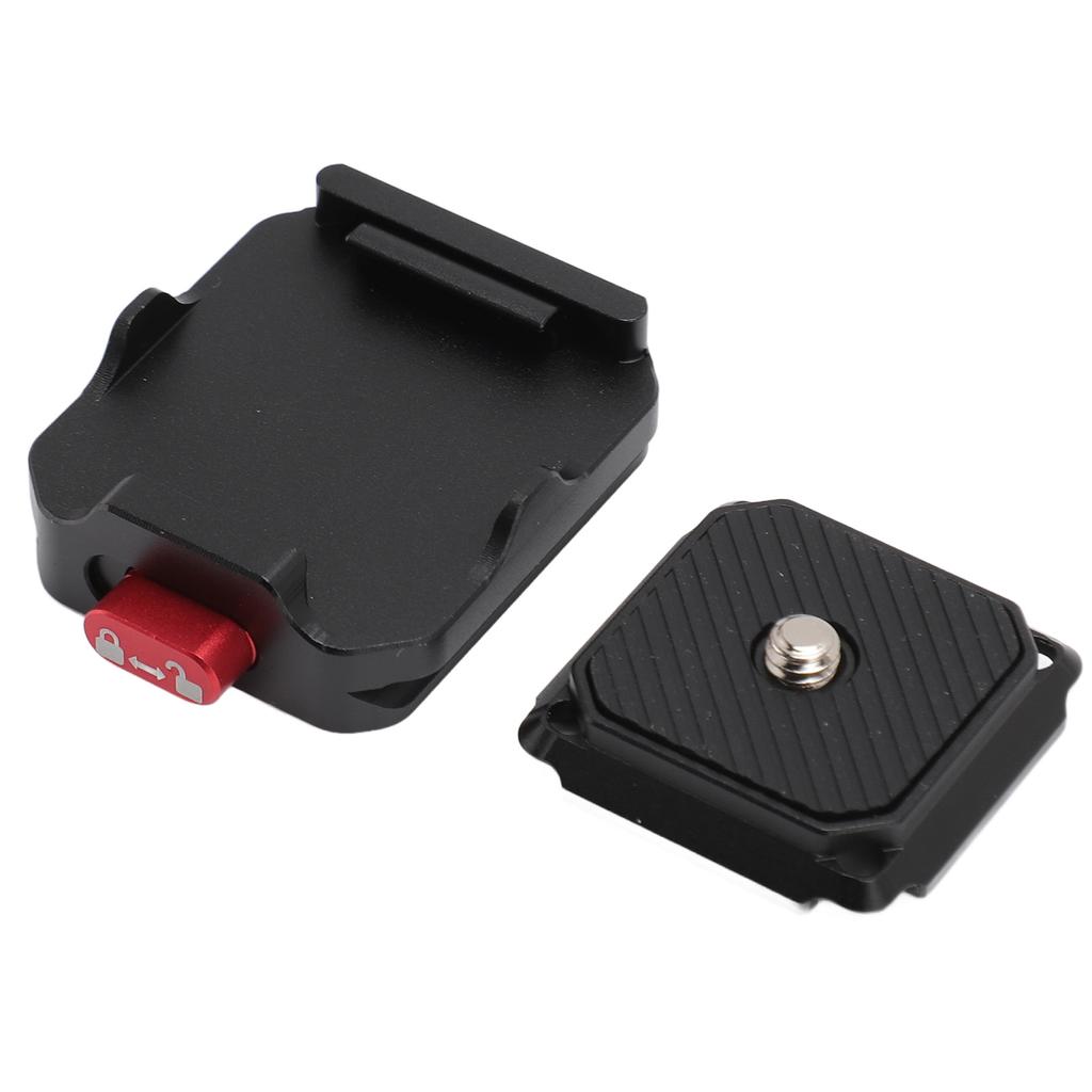 Camera Quick Release Plate Aluminum for Arca 1 4inch 3 8inch Thread QR Camera Mount Plate for DSLR Camera Stabilizer