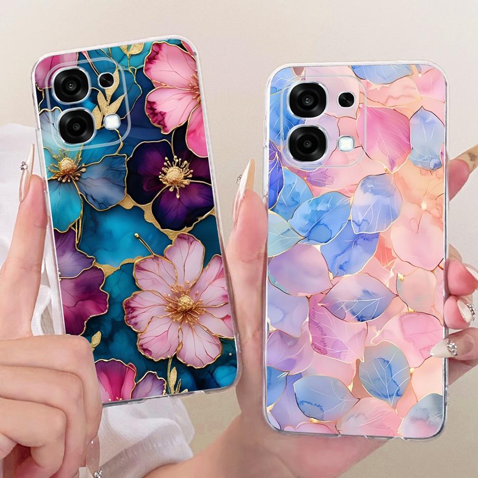 For Oppo A6 Pro 5G Case CPH2781 Cute Lion Tiger Dragon Luxury Painted Cover Soft Slim Phone Case For Oppo A6 Pro A6Pro 4G Fundas