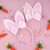 Long Ears Bunny Ear Headband Non-slip Bunny Head Wear Easter Headpiece  Birthday Party