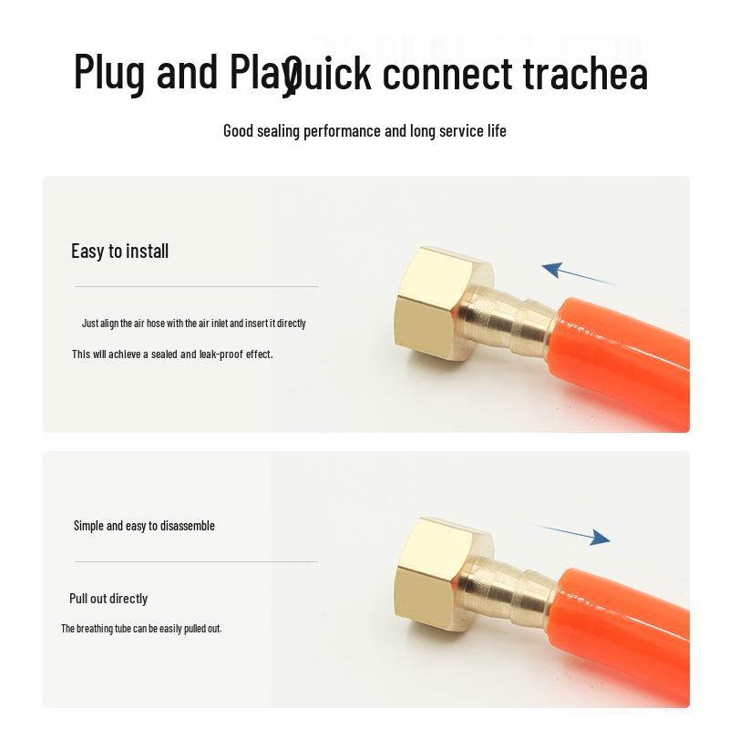 Messing Gewinde Schlauchstutzen Adapter für Luftschläuche