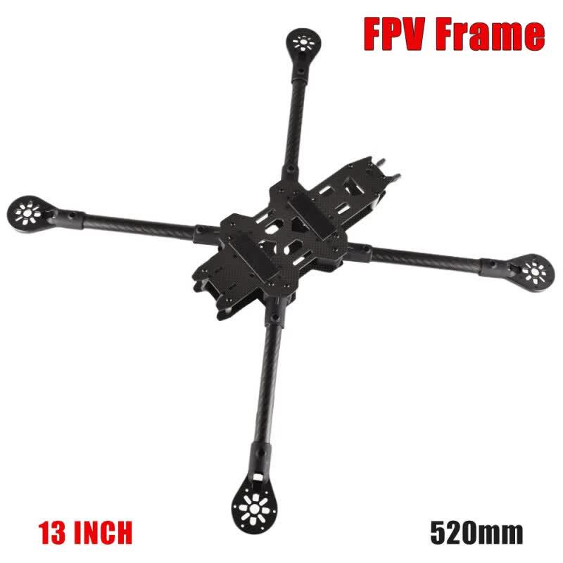 Qi Shao 13-inch Carbon Fiber FPV Drone Frame