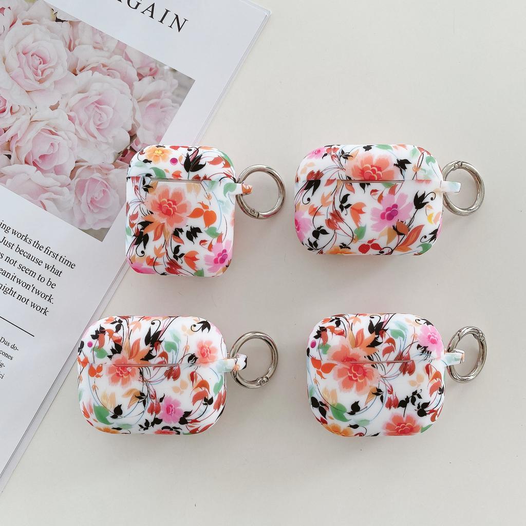 Leopard print earphone case for AirPods 1 generation protective cover silicone soft case Apple 1/1 generation earphones