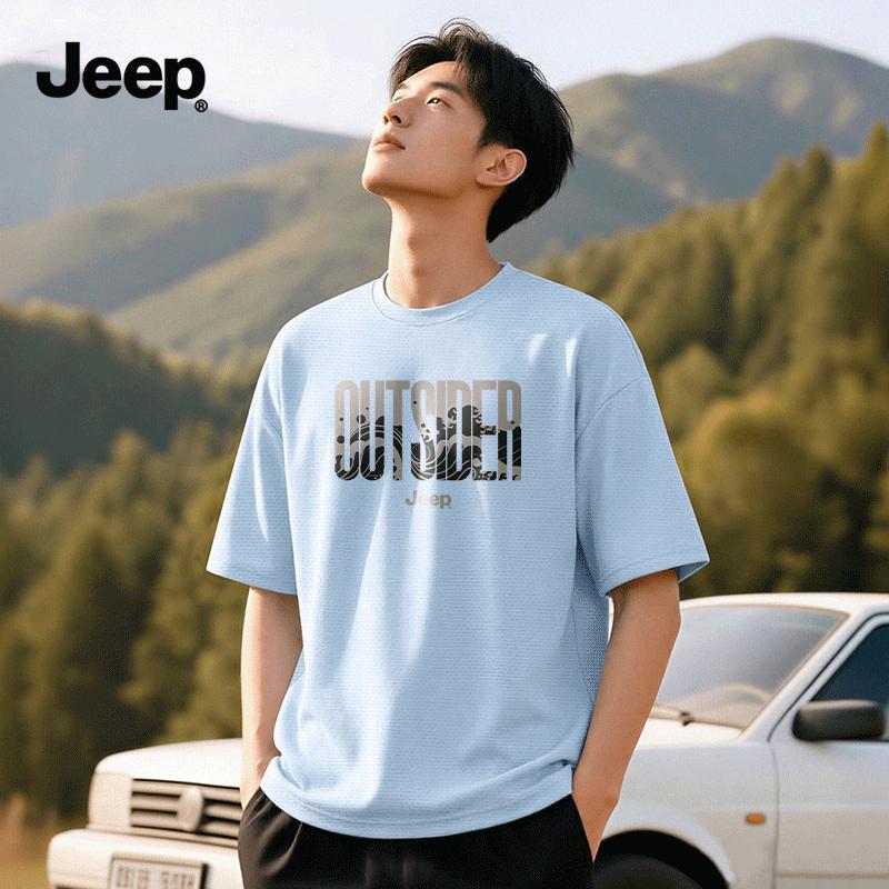 

Jeep Men s Outdoor Sun Protection Quick-Dry T-Shirt L