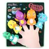 Puppet Toy Finger Dolls Animal  Toys Cartoon Animal Dinosaur Hand Puppet Fingers Puppets Animal Head Gloves Tiny Hands Toys