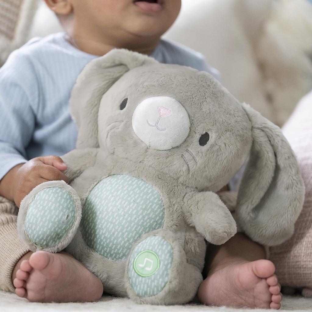 Ingenuity Sylvie the Rabbit Heartbeat Plush Toy with Soothing Sounds (Ages 0+) (Product Code 12920)