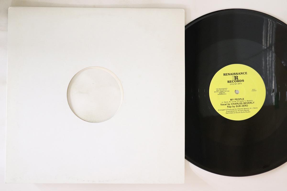 

12inch Record CHARLES BEVERLY My People Father NONE RENAISSANCE 1991 US SoulFunk Used