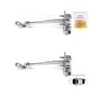 EDP699-1 2 Pieces Front Left AND Right Door Catch Hinge Brake Stop Check Strap Limiter for Renault Scenic MK1 JA0/1 1996-2003 7700834326