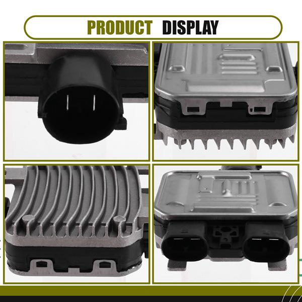 The 7T438C609BA is compatible with Ford Galaxy and Mondeo radiator fan modules from 2000 to 2015. None