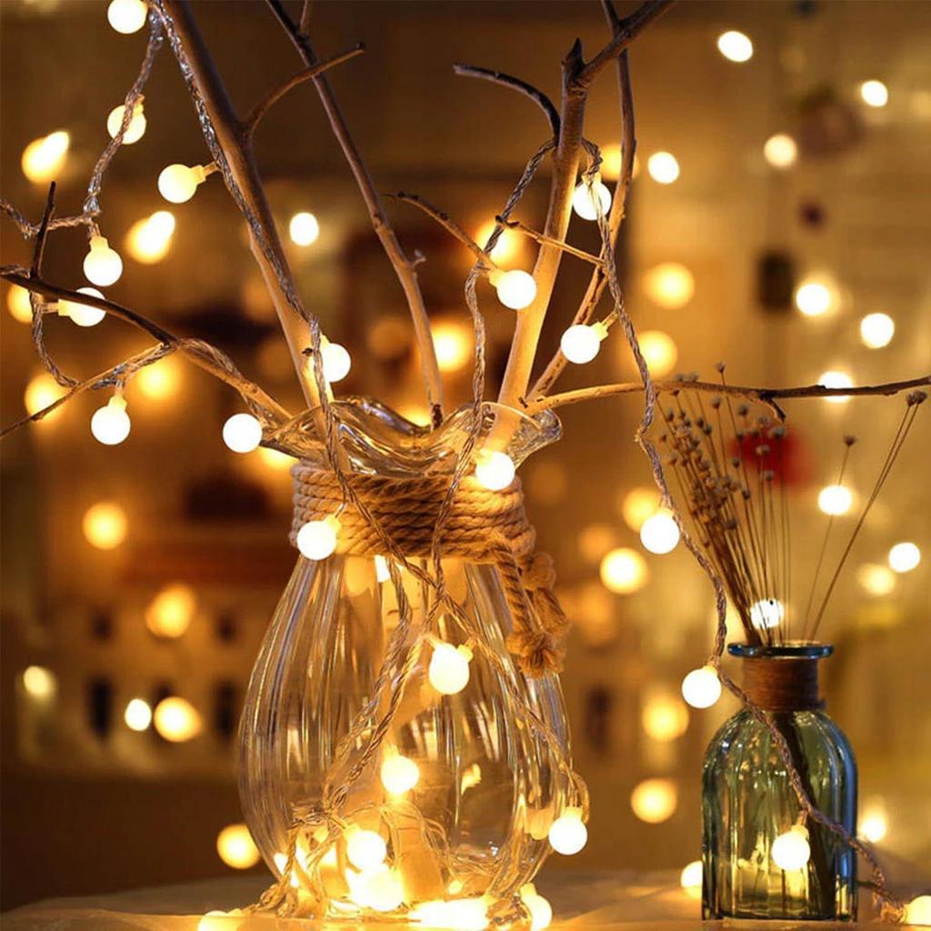 Bubble Ball Led Lights for Decoration - 4.2meter, 14 LED Ball Decoration Lights For Home, Decorative Lights for Home Decoration