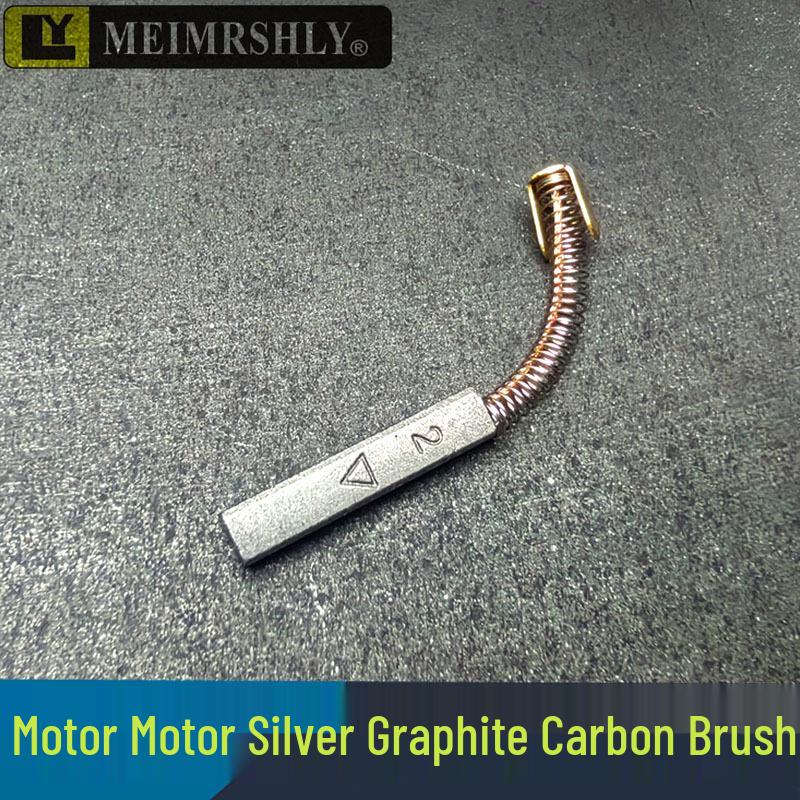 Silver Carbon Brush for Servo Motors - Various Sizes (4.8x6.5x20, 4x5x20, 3x4x15)
