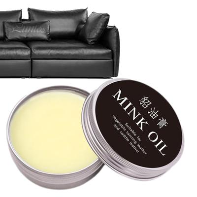 Mink Oil Faux Leather Care Cream Transformation Επαναφέρει τη λάμψη Αποτρέπει την ξηρότητα Faux Leather Θρεπτικό Βάλσαμο Συντήρησης